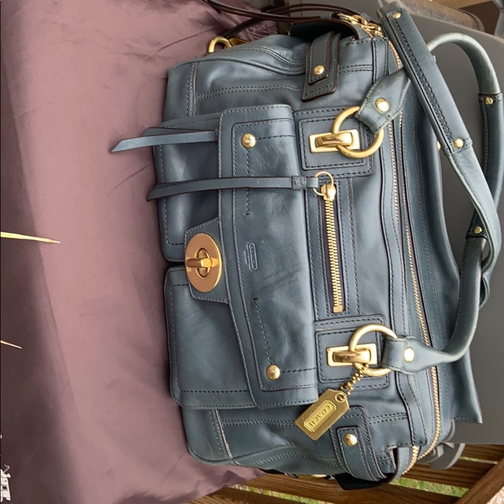 Coach Large Legacy Hampton Lindsey Handbag
